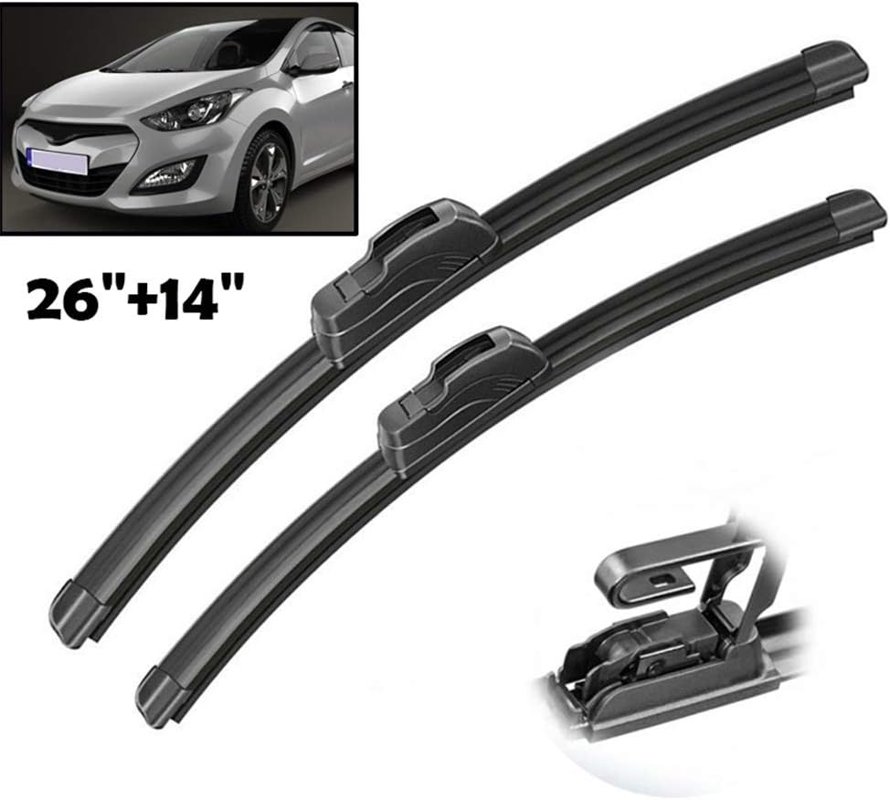 ASDHASXC 26" 14" Windshield Windscreen Wiper Blades,for Hyundai i30 20132017 2014