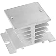 uxcell Aluminum Heat Sink SSR Dissipation for Single Phase Solid State Relay 10A-40A