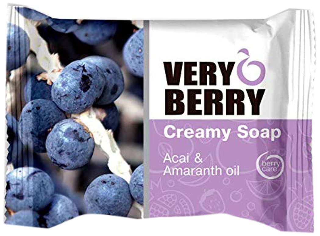 Verry Berry Acai & Amaranth Oil Bar Soap 100g