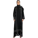 DIVINELY CRAFTED Elegant Modern Abaya for Women – Lightweight, Flowy, Soft and Perfect for Every Occasion