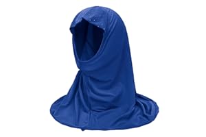 GREUS Hijab for Girls 2-6 Kids Muslim Headscarf Flower Islamic Arab Head Scarf Headwraps Children's Instant Hijabs