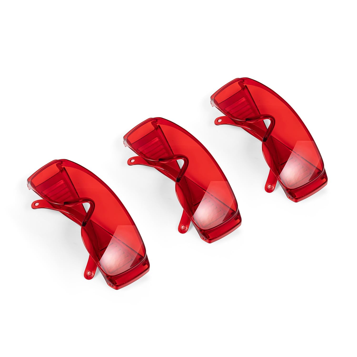 FUREIN SMILE 3PCS Dental Lab Safety Glasses Dental Eyewear for Teeth Whitening Light Anti-Fog Safety Goggles Eye Shield Safety Glasses LED Protective Goggle, Shooting, Lab Work