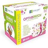 Opthopatch Kids Eye Patches - Fun Girls Design [Series I] - 30 + 10 Bonus Latex Free Hypoallergenic Cotton Adhesive Bandages 