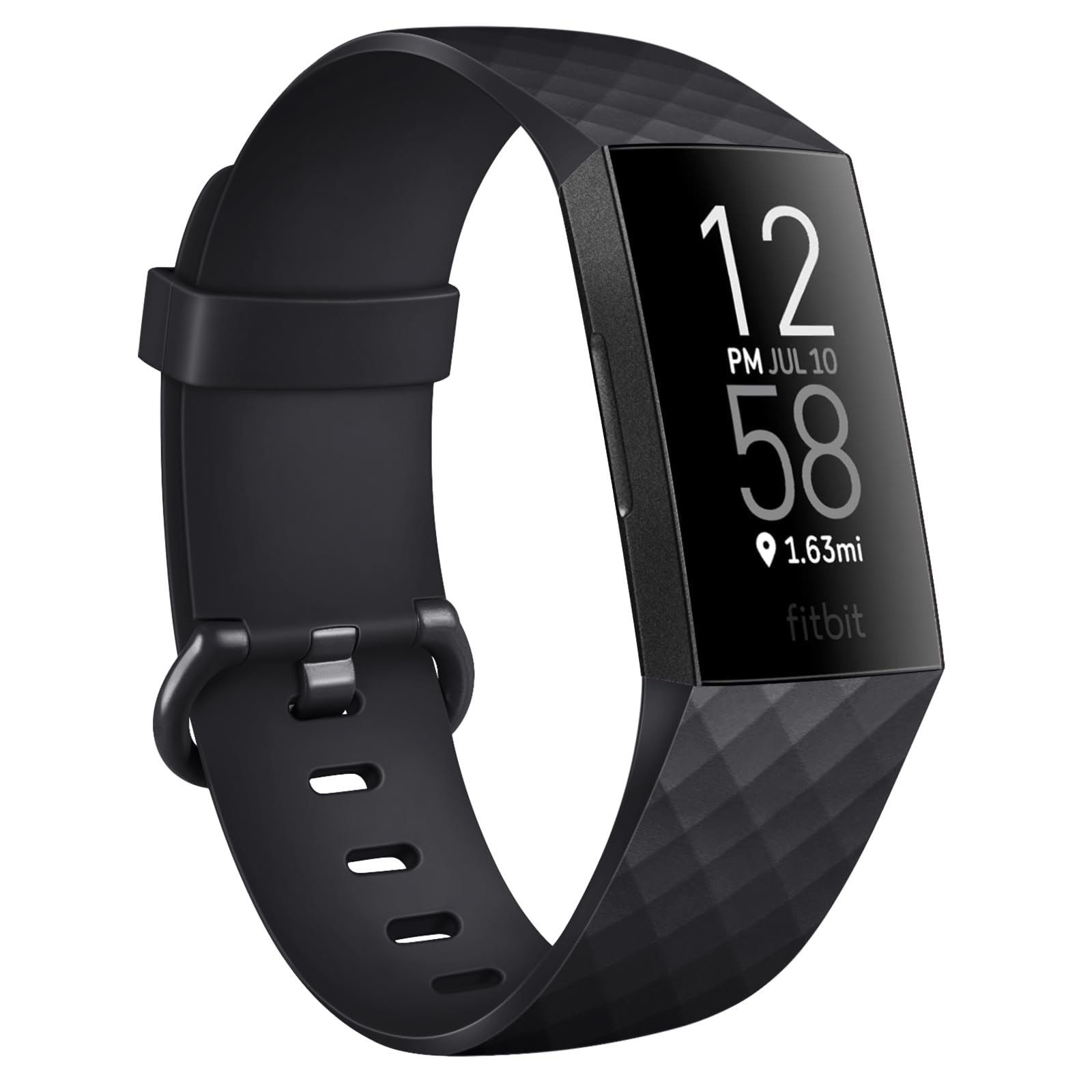 Vancle For Fitbit Charge 4 Wristband Women Men, Silicone Sports Replacement Wristbands Watch Strap for Fitbit Charge 3 Wristband/Fitbit Charge 4 SE Wristband/Fitbit Charge 3 SE Wristband (S, Black)