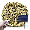 Solar Fairy Lights,20m 200 LED 8 Modes Solar String Lights met Afstandsbediening, Waterdichte Sterren Fairy Lights voor…
