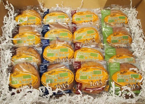 Muffin Town Smart Choice whole Grain Assorted Muffin Tops