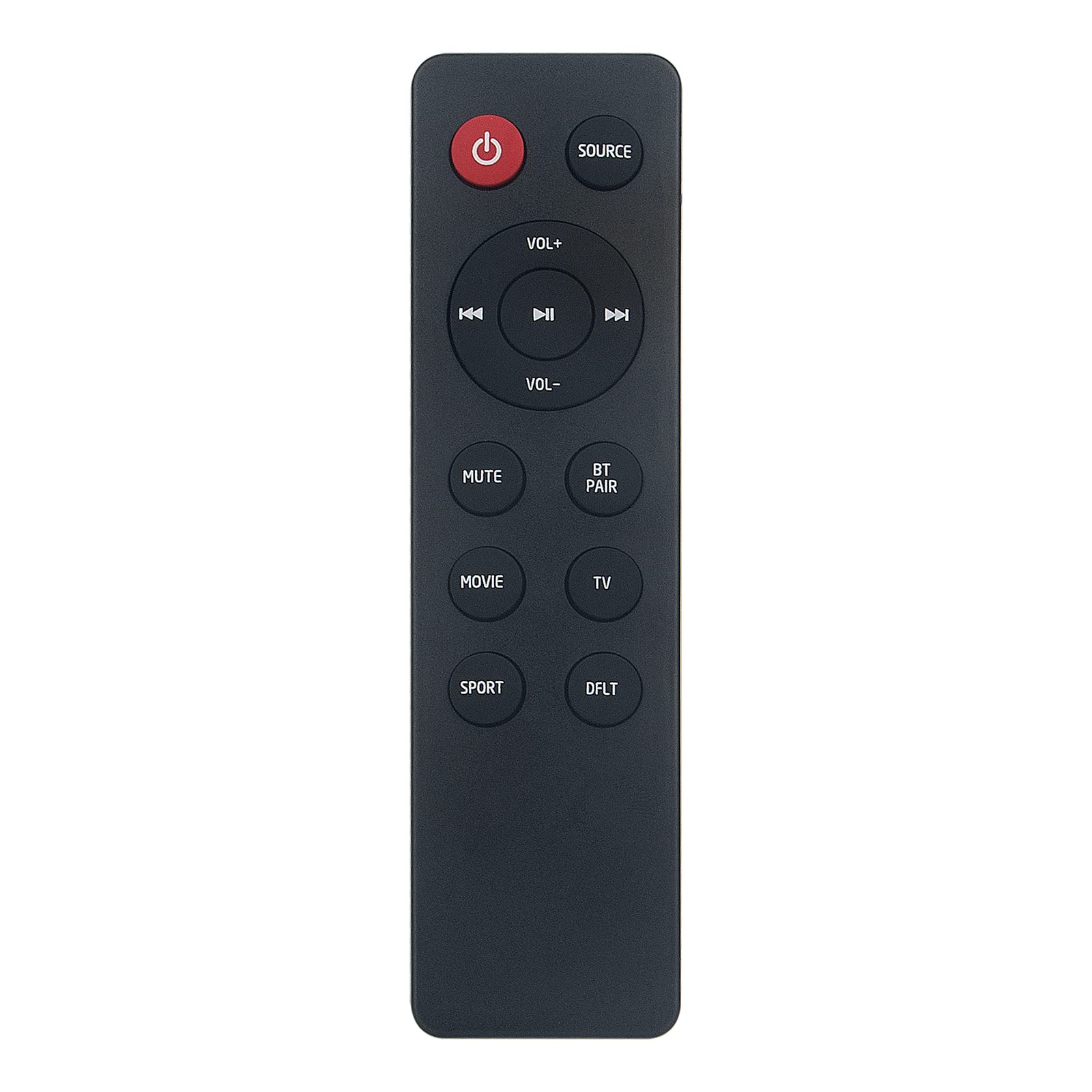 New TH-WL311B Soundbar Remote Control Replacement - VINABTY TH-WL311B Replace Remote Control fit for JVC Sound Bar TH-WL311B THWL311B TH-WL315B THWL315B TH-W513B THW513B Remote Controller