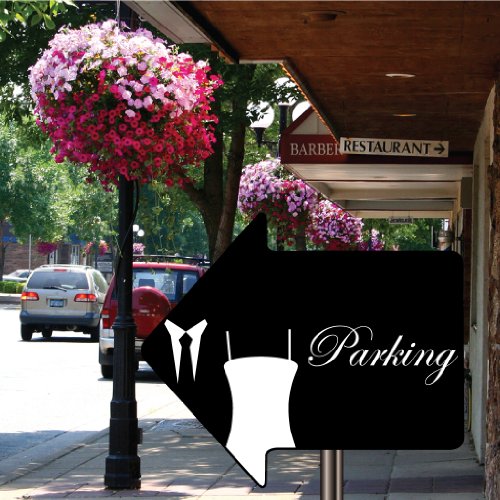 VICTORYSTORE.COM Wedding Parking Wedding Sign Arrow Set of 2, 2 w/stakes - 18