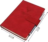 Earning Power A5 Notebook Journal Hardcover Red 360 Pages Thick Paper 8.3"×5.8" view 2