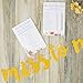 Planet Mango Floral Bridal Shower Games - Set of 4 Games for 50 Guests - with Mimosas Bar Banner and Bride to Be Sash