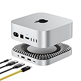 40Gbps Aluminum Hub & Stand for New M4/M4 Pro Mac