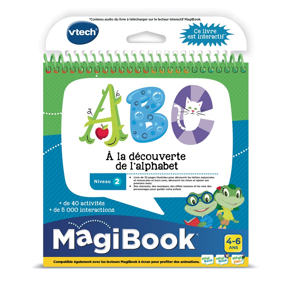 VTech- MagiBook, 480605 - Version FR