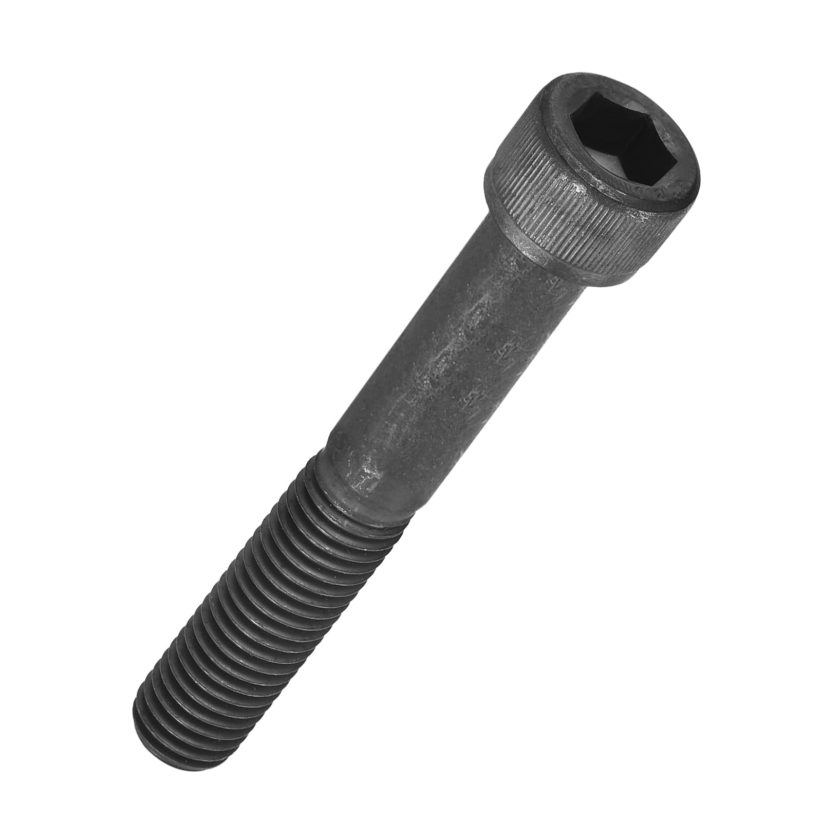 Kozelo 2pcs Socket Head Cap Screws - [M16-2x80mm] Alloy Steel Fully Threaded Black Oxide Grade 12.9 Internal Hex Screw Full Thread for Industrial & Machinery Use, Black