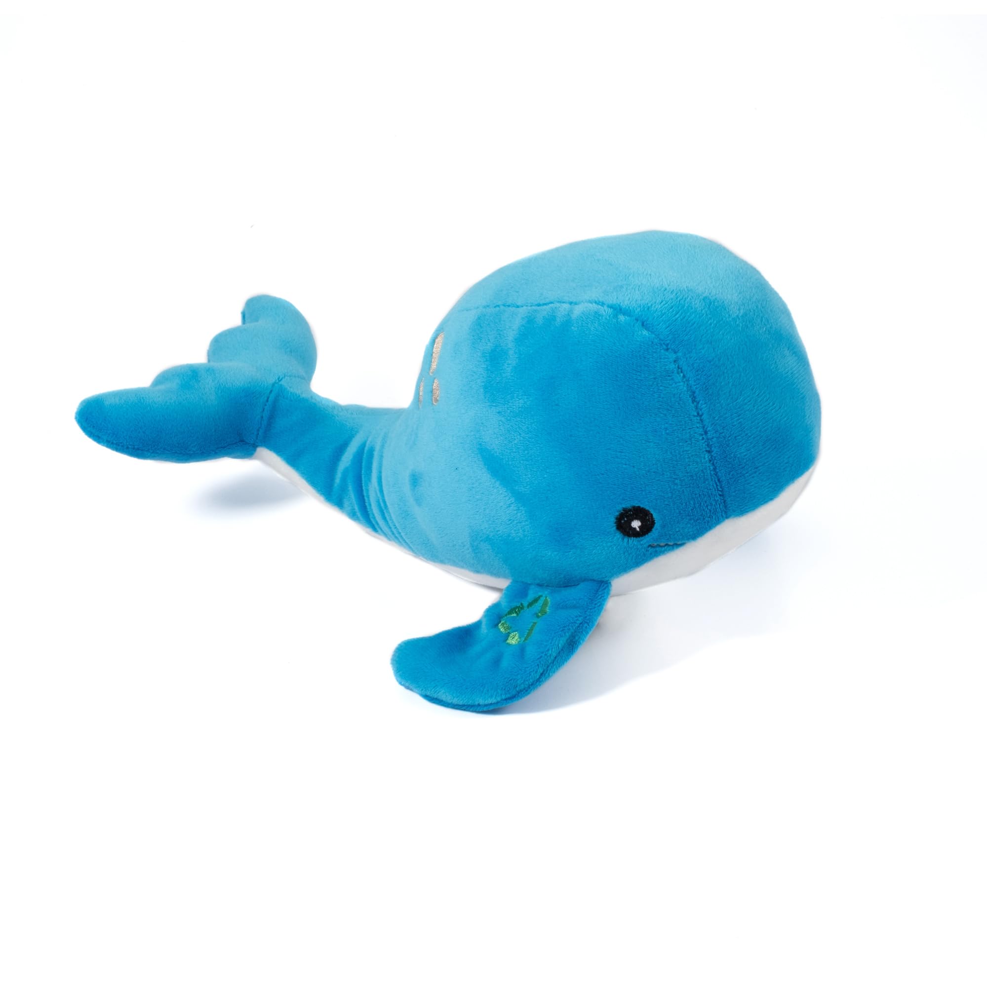 Ancol Made From The Whale Dog Toy in Oshi - Interactive Comfort Cuddly Puppy Squeaking Playing Toy - Fun Adventure Games Pet Accessory