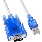 EC Buying USB 2.0 to Serial DB-9 RS232 Adapter, Windows 7/8/10/11/32/64/XP/RS232 to USB Converter