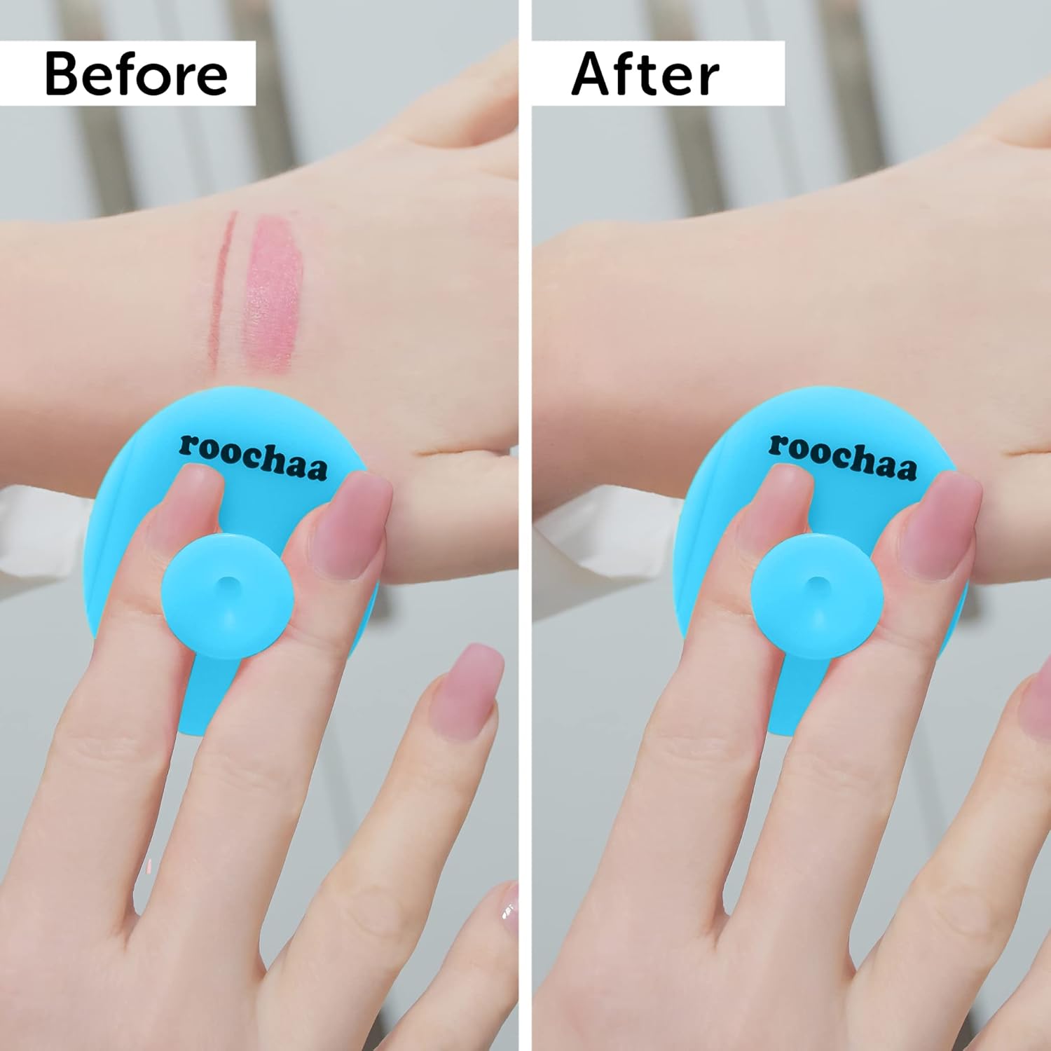Extra Soft Silicone Face Scrubber and Manual Facial Cleansing Exfoliating Face Wash Cleanser Brush Makeup, Pores, Acne, Blackheads Cleaner Exfoliator Scrub Loofah for All Skin Types - 2 Pack: Beauty