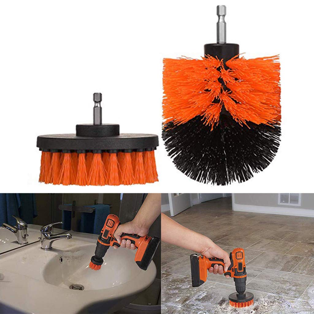 Tharv4 Piece Scrub Brush Power Drill Cleaning