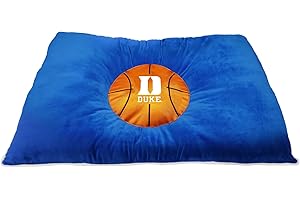 Pets First NCAA PET Bed- Duke Blue Devils Soft & Cozy Plush Pillow Bed. - Sports Dog Bed. Cuddle, Warm Collegiate Mattress Bed for Cats & Dogs