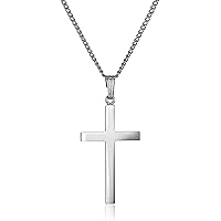 Collar Con Colgante De Cruz De Jerusalén Con Acabado Pulido