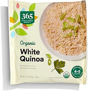 365 by Whole Foods Market, Organic White Quinoa, 12 oz, (Frozen)