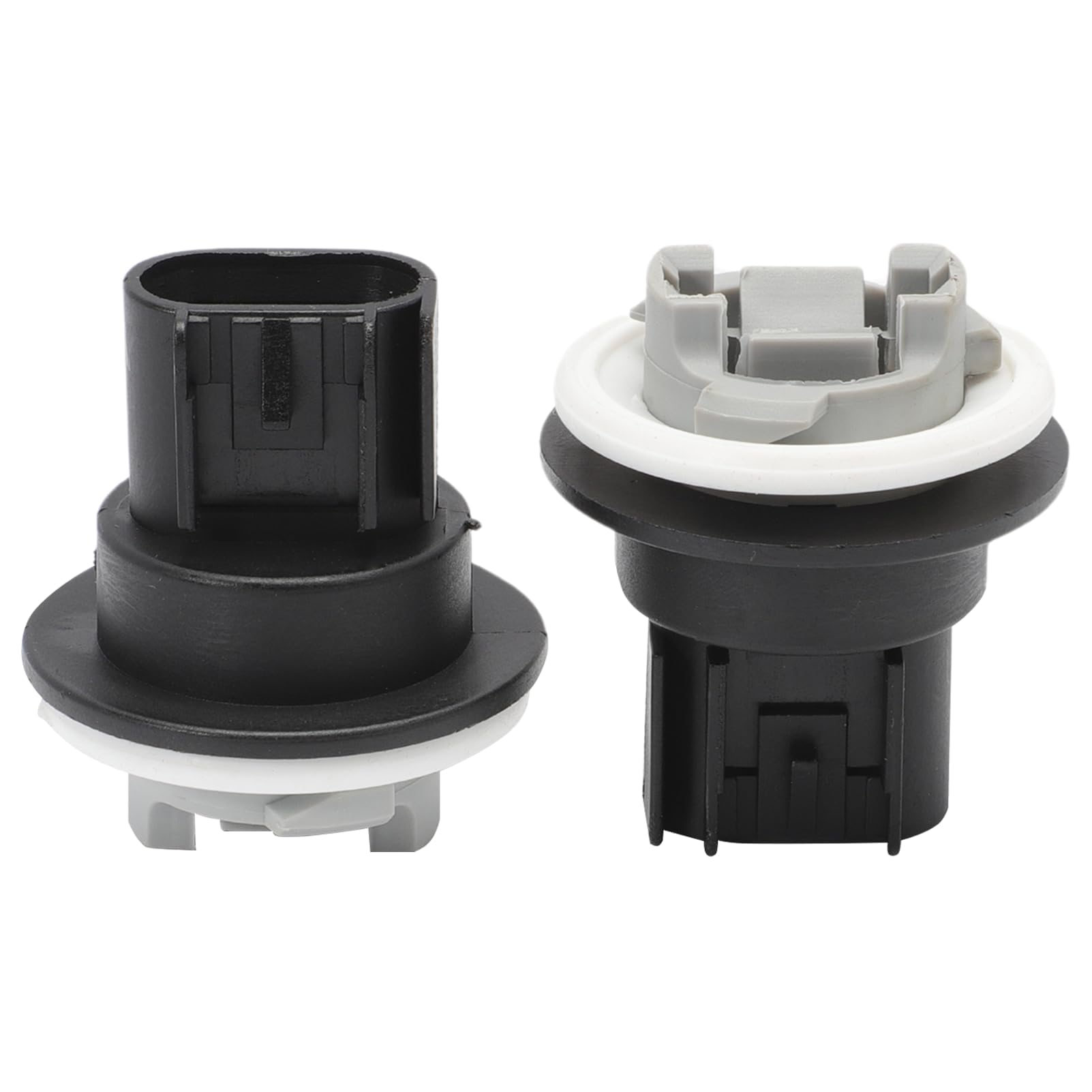 Photo 1 of 2Pcs Parking Light Bulb Socket for 2007-2017 Jeep Compass Patriot, Turn Signal Light Lamp Bulb Socket Replace 645-504 68000686AA