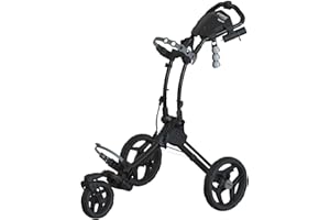 Clicgear Rovic Model RV1S Swivel | 3-Wheel Golf Push Cart