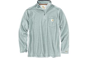 Carhartt Men's 104255 Force® Relaxed Fit Quarter Zip Pocket T-Shirt