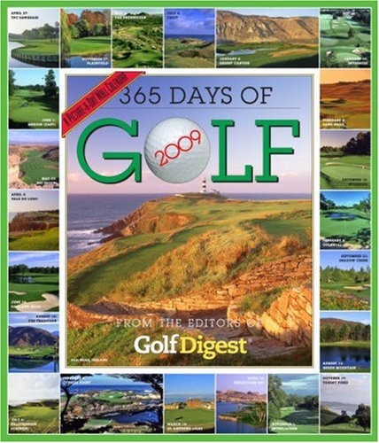 365 Days of Golf Calendar 2009 (Picture a Day Wall Calendars) by