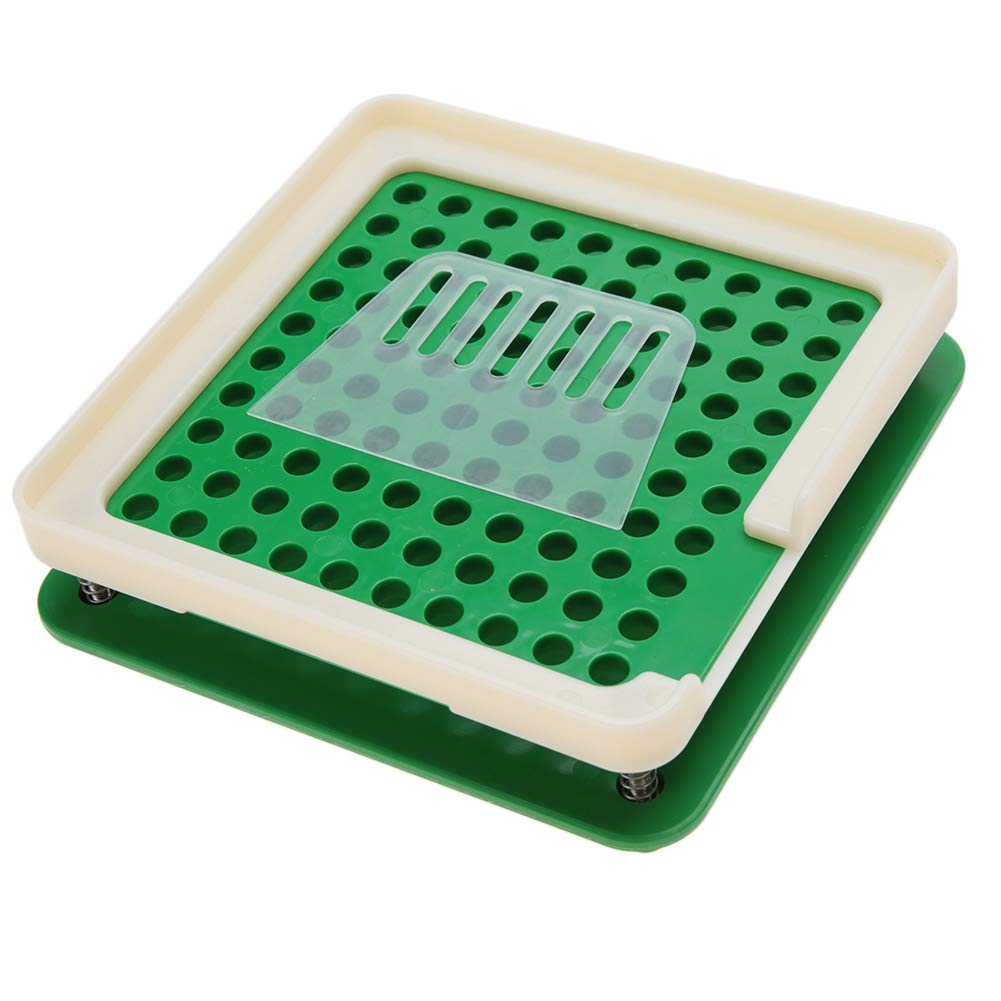 00 Empty Capsule Filler with Tamper for Size 00 Capsules Holding Tray