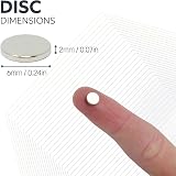 FIRST4MAGNETS F362-20 Magnet Expert 6mm dia 2mm thick N42 Neodymium Magnet view 4