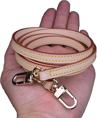 vachetta leather crossbody strap