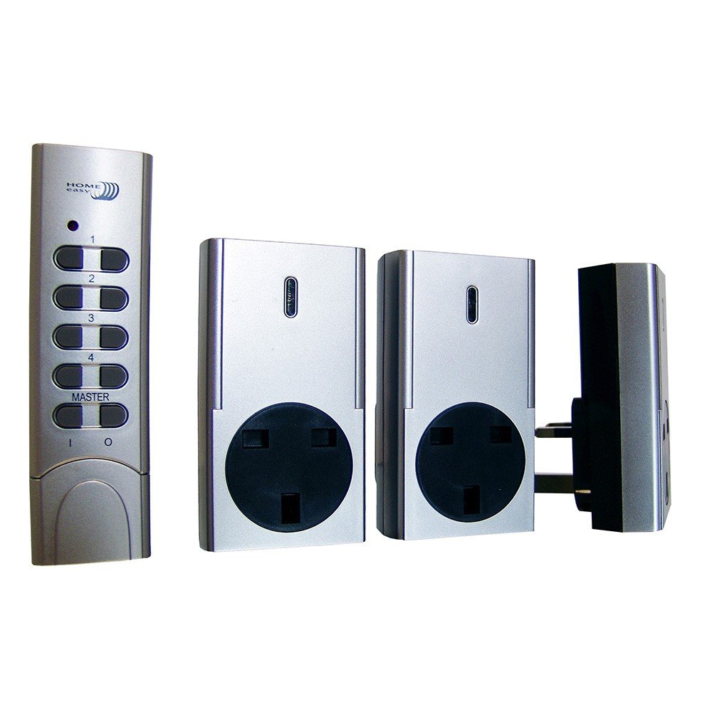 Home Easy Remote Control 3 Pack Socket Kit Model HE830S Amazon.co.uk