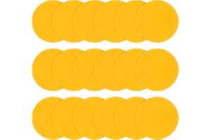 GENERIC ZIECE Spot Markers Rubber Floor Dots 9inch Non Slip Flat Cones Agility Dots for Kids Soccer Basketball Sports Speed Agility Training, Preschool Classroom Activities