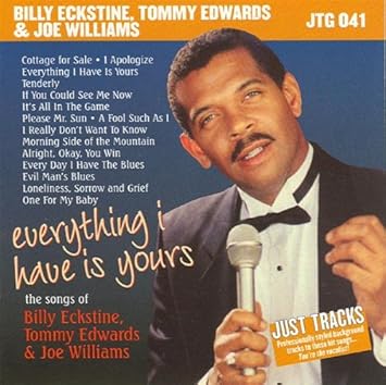 Various Sing The Hits Of Billy Eckstine Tommy Edwards Joe