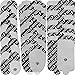 TENS Unit Snap-On Electrode Pads, Reusable (Small)