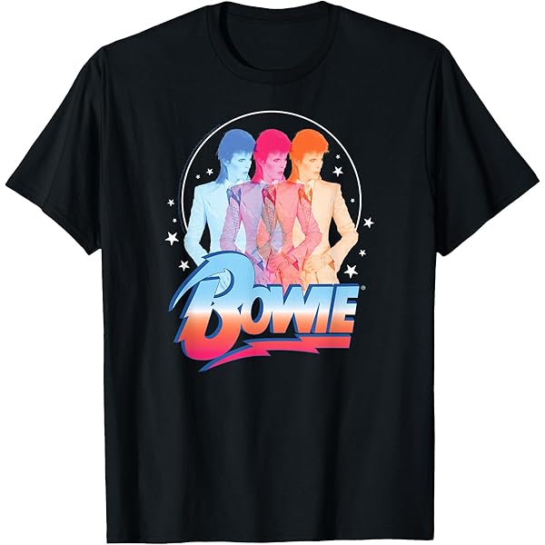 Amazon.com: David Bowie T Shirt Lets Dance Album Japanese Version