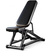 Adjustable Weight Bench, 8 Backrest and 3 Seat Positions, 660 lb Capacity | 8 Backrest Positions &bull; 3 Seat Positions &bull; 660 lb Capacity &bull; Foldable Space-Saving Design &bull; Full-Body Strength Training