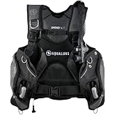 Aqualung Men's Pro HD Dive BCD | ResisteK Scuba Diving Jacket w/SureLock II System, Utility Pockets, Drag-Reducing Valves &amp; LP Hose