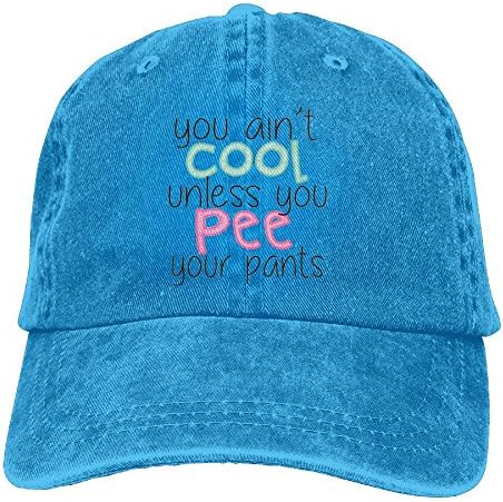 Wfojpogop Unisex You Ain't Cool Unless You Pee Your Pants Adjustable Dicer RoyalBlue