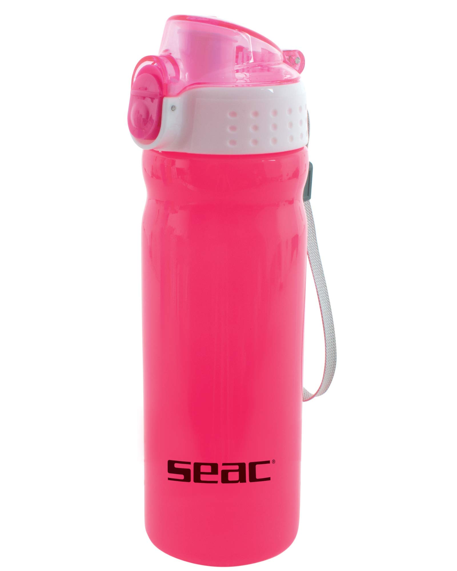 SEAC Nativa Borraccia Sportiva Snap Cap, 550 ml, Unisex Adulto, Rosa