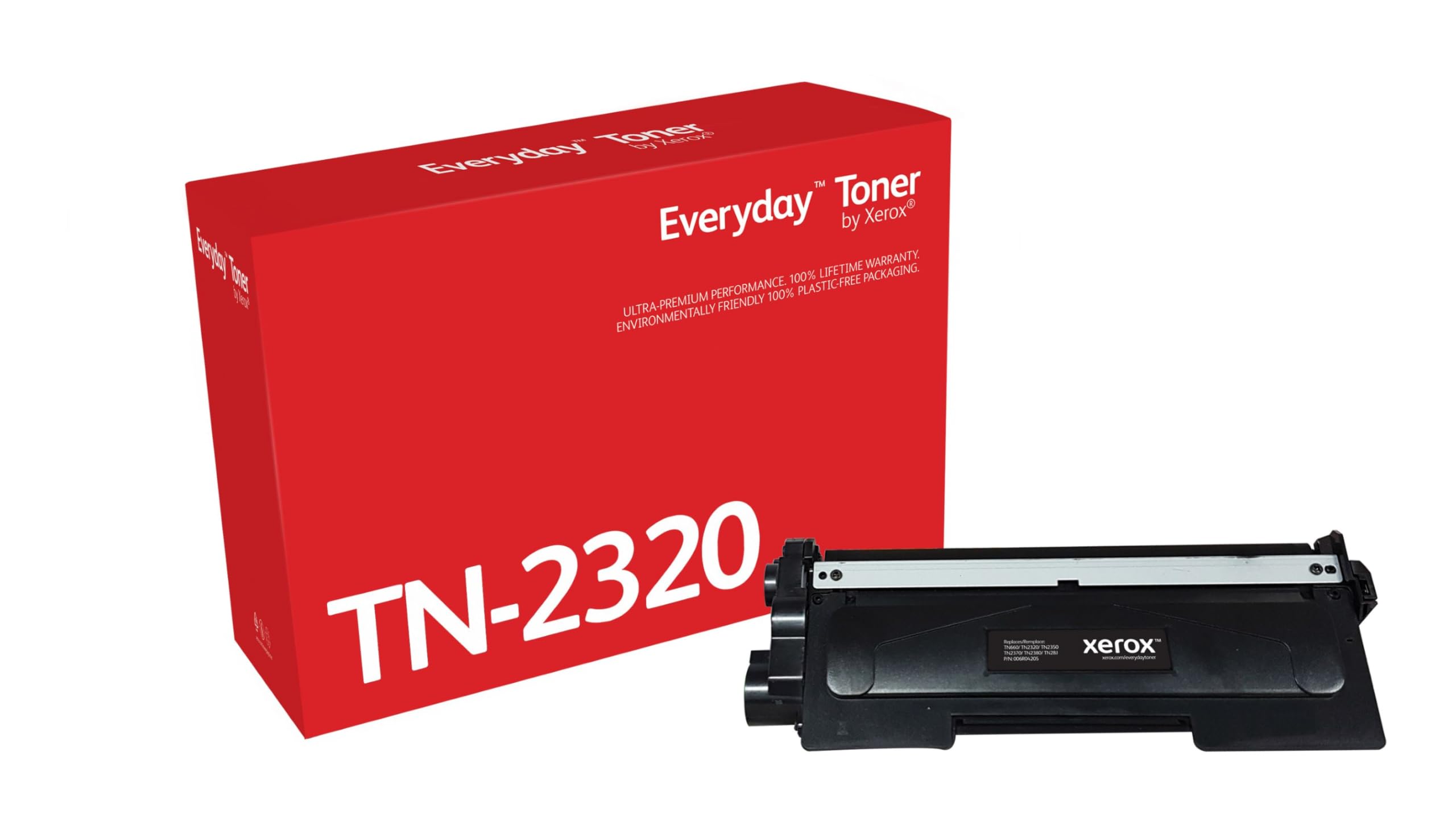 Xerox Everyday Compatible Brother TN2320 Black Toner, Standard Capacity