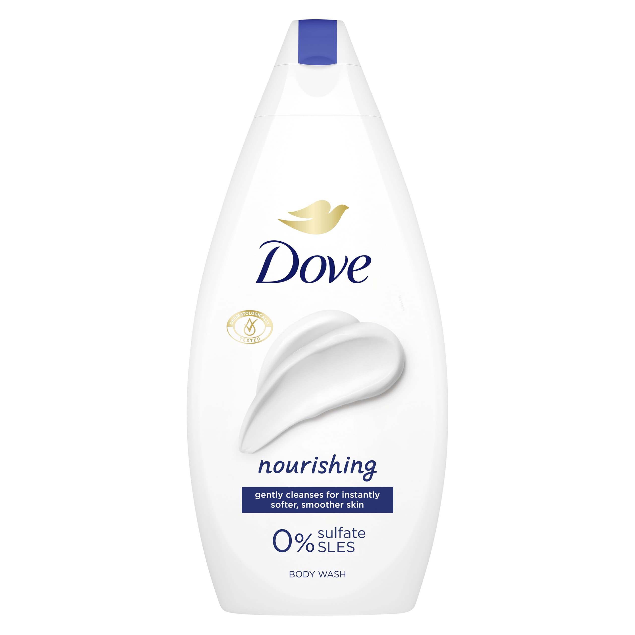 Dove Nourishing Body Wash Soft Smooth Creamy Gentle Skin Cleanser Pack 6 x 450ml