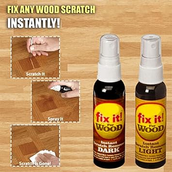 Amazon Com Instant Fix Wood Scratch Remover Set Fast Acting Wood