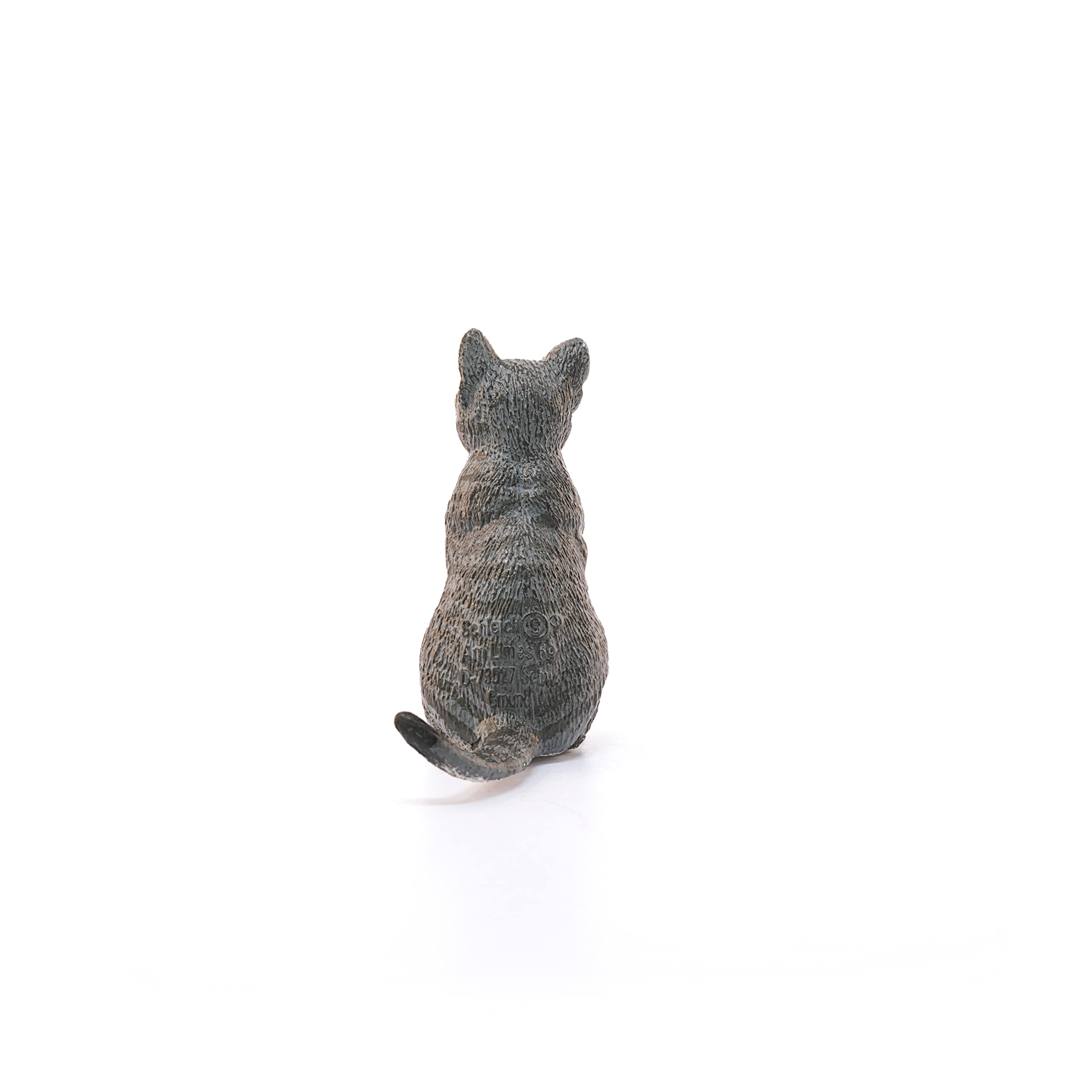 Schleich Farm World | Katze sitzend 13771 Bauernhof Spielfigur | detailgetreue Tierfiguren | tolles Geschenk für Jungen und Mädchen | Bauernhof Spielzeug ab 3 Jahre | 2 x 5 x 5 cm 4