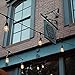 ECOWHO Outdoor String Lights, Waterproof LED Patio String Lights with Hanging E26 Sockets for Yard Bistro Pergola Wedding Gathering Party (UL Approved) (30FT with Bulbs)