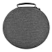 Geekria Shield Headphones Case Compatible with Sennheiser HD550, HD505, HD598, HD650, HD600, HD558, HD518, Replacement Hard Shell Travel Carrying Bag with Cable Storage (Dark Grey)