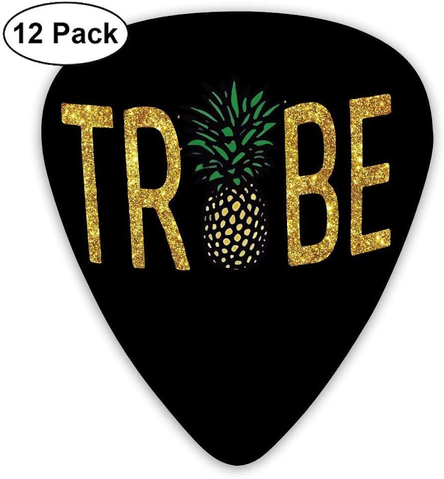 Bride Tribe Pineapple 351 Shape Classic Picks 12 Pack For Electric Guitar Acoustic Mandolin Bass