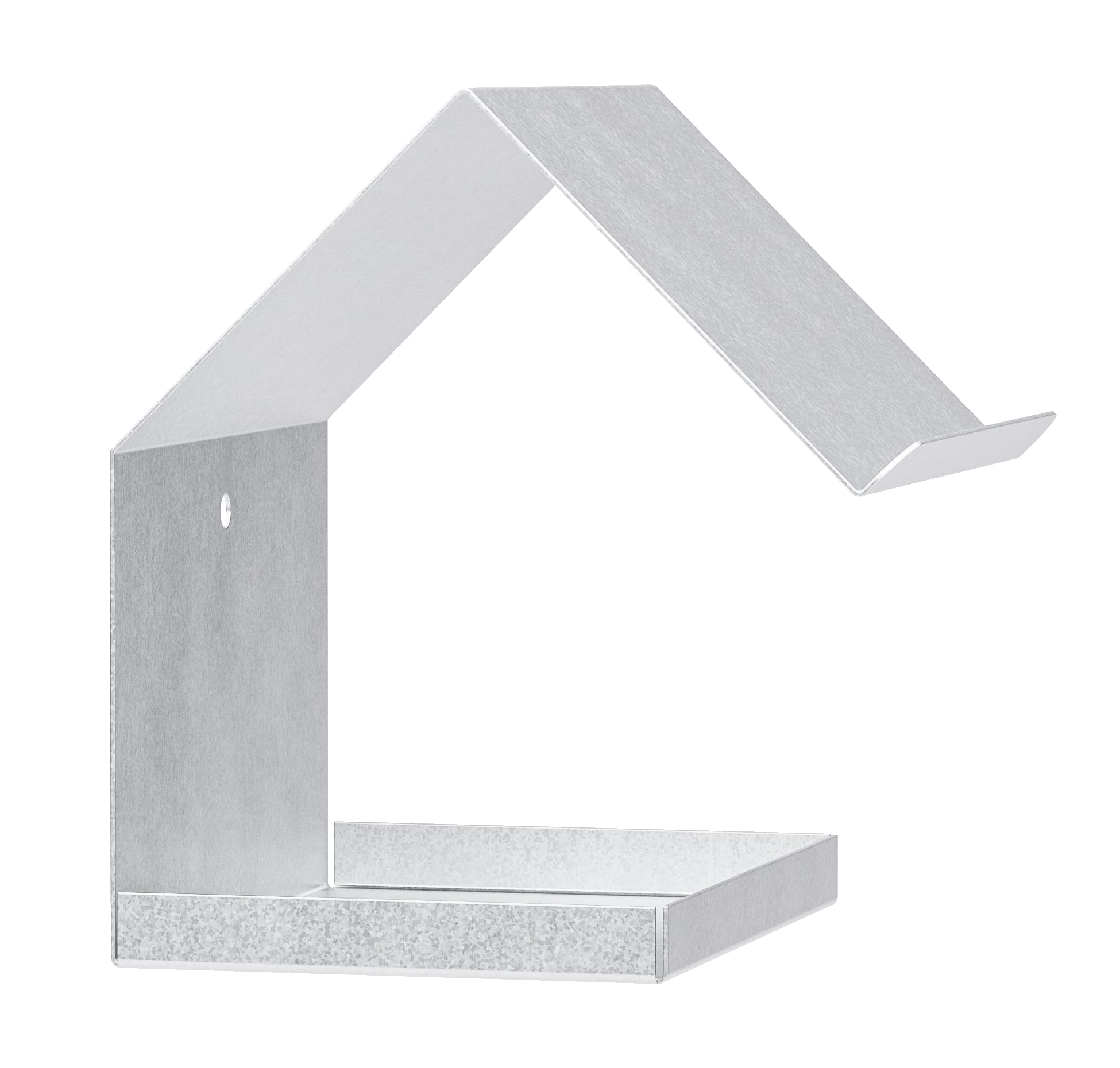 Alberts 355067 Bird House Pointed roof Feeder, Sendzimir-galvanised