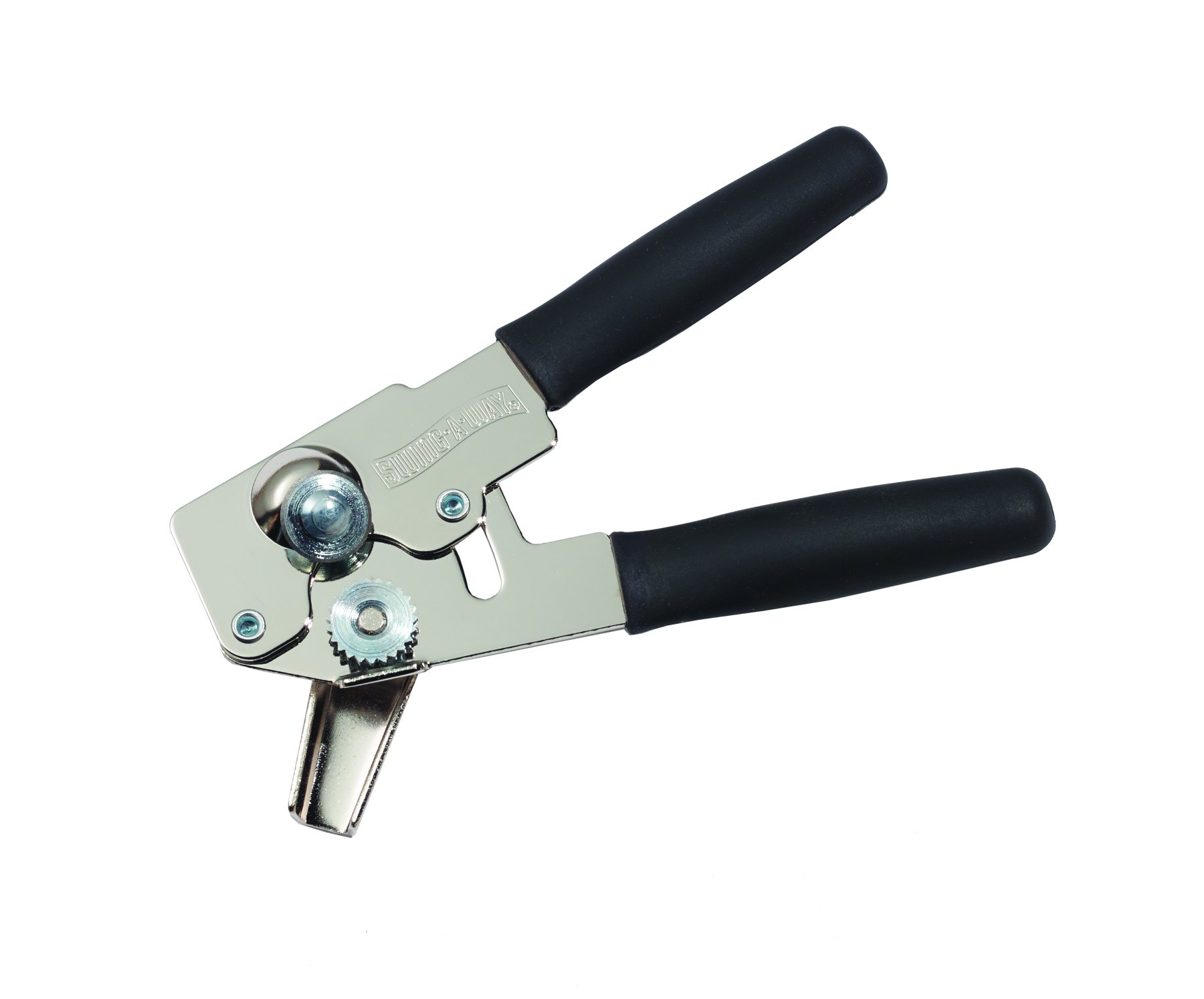 Swing-A-Way Soft-Grip Compact Can Opener, 16 cm (6.5 Inch) - Black