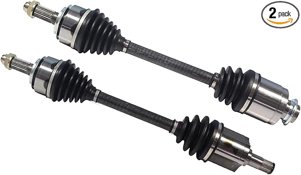 Amazon Com Maxfavor Cv Joint Axle Assembly Front Pair Set Of 2 Premium Cv Axles Replacement For Honda Civic Coupe Sedan Standard Trans 1 8l Automotive
